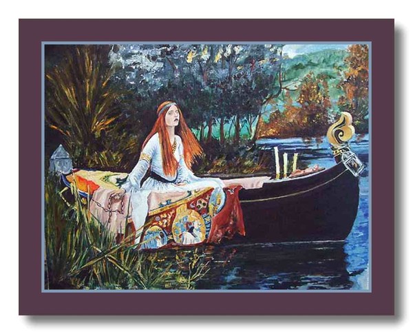 [sold ]The lady of shallott