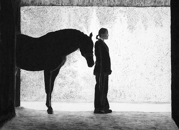 Charcoal Silhouette