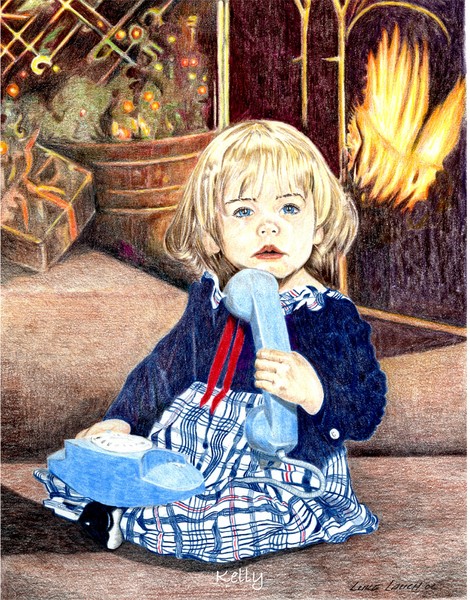 Kelly Calling Santa