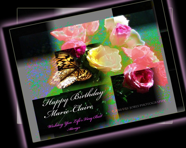 Happy Birthday Marie-Claire