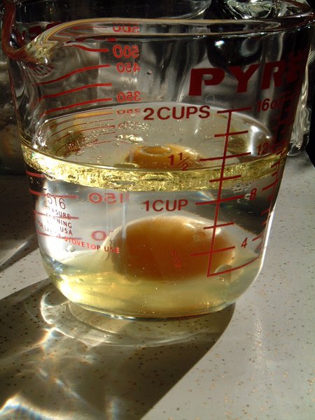 The rising yolk