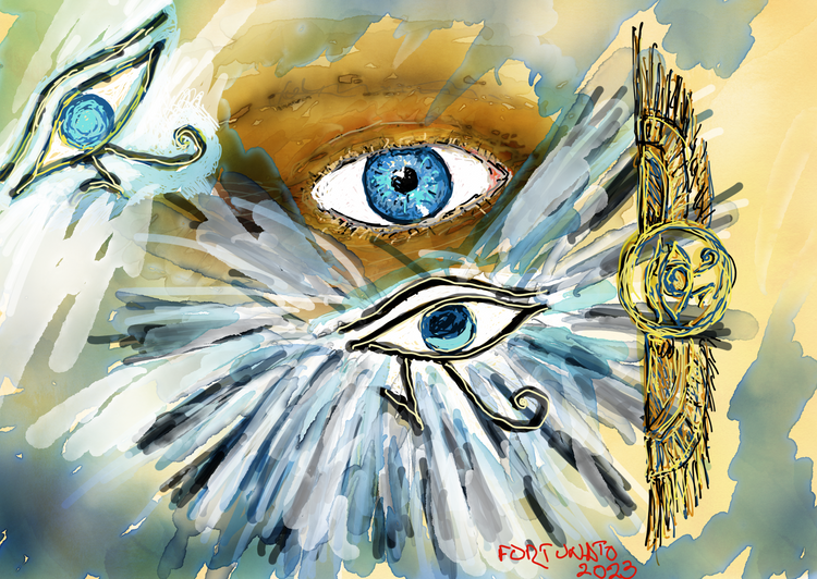 Blue eyes