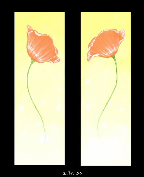 Orange Poppies