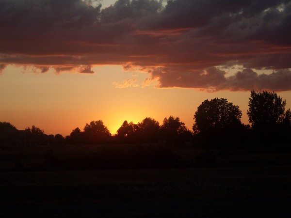 Sunset in the Country