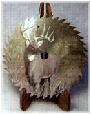 Whitetail Summer     on recycled saw blade