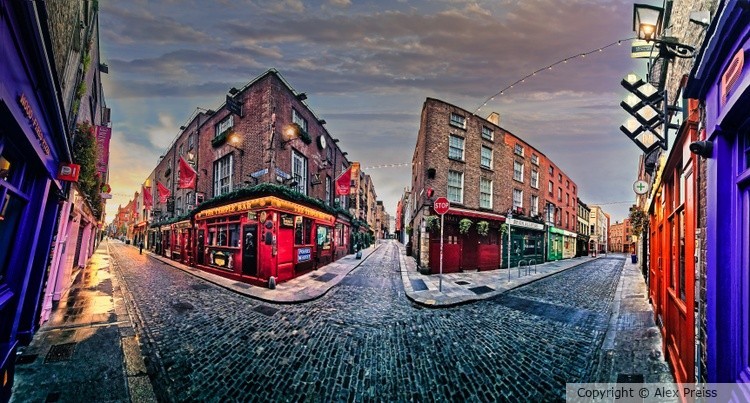 Dublin sunrise