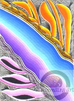 Running Water. ACEO