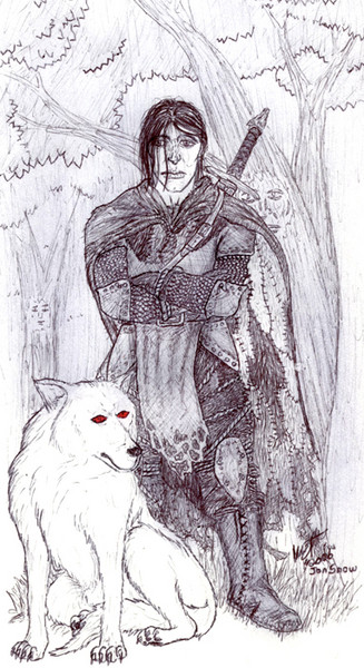 Jon Snow of the Nightwatch