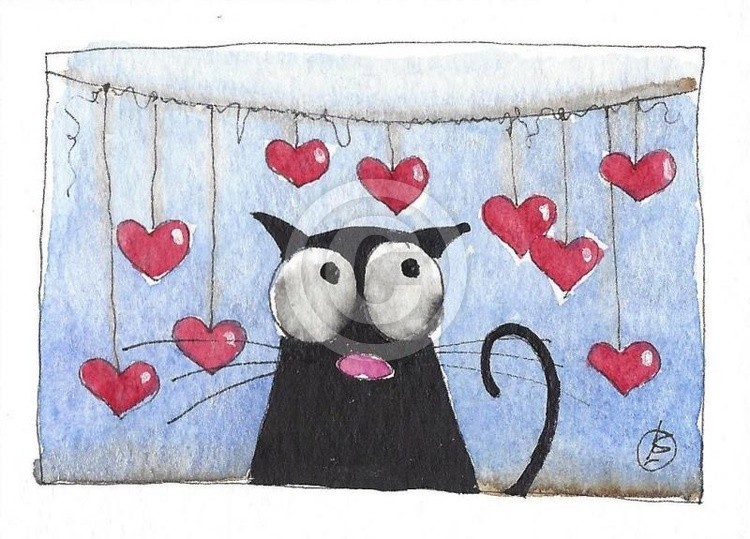 Hanging hearts