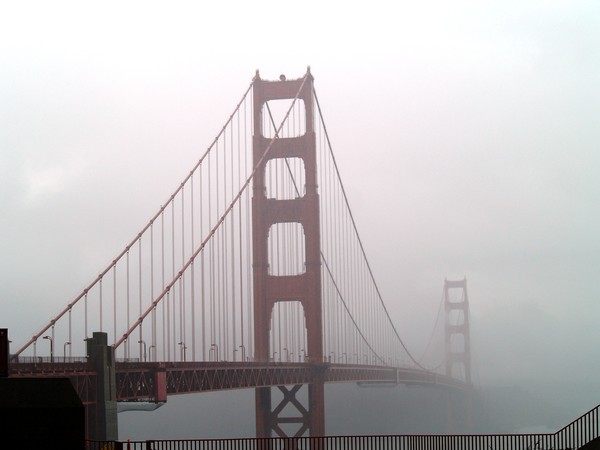 The Golden Gate in Fog