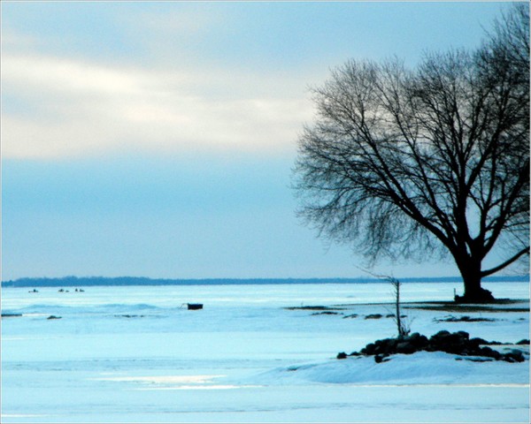 Oneida Lake In Winter
