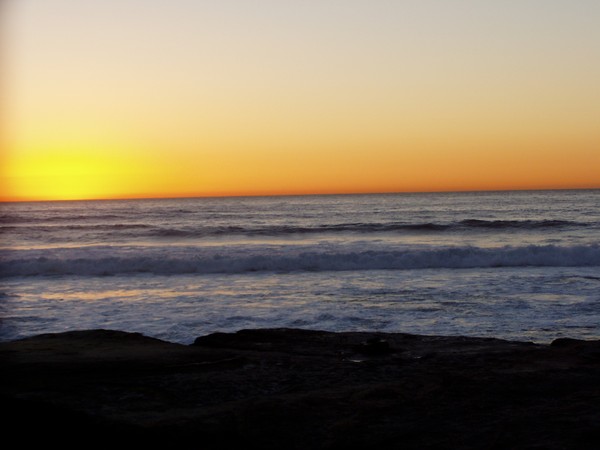 Beautiful Solo La Jolla Sunset