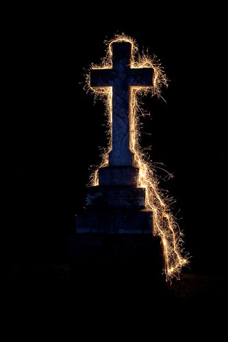 Cemetery by Night