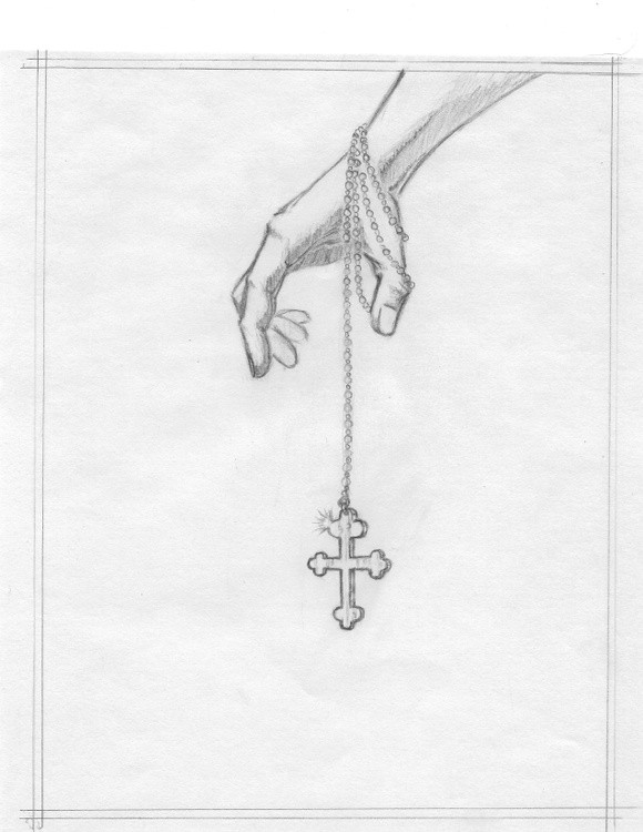 HAND w CROSS