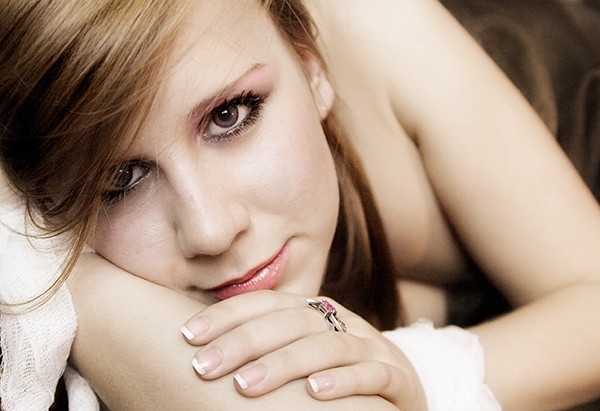 What do her eyes tell you about