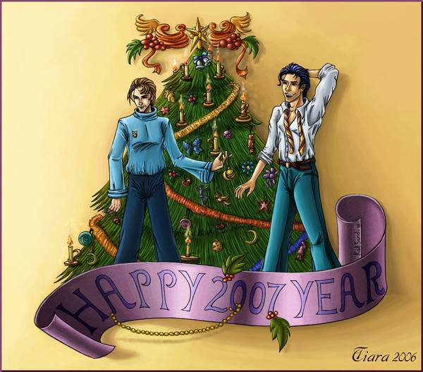 Happy 2007 - Remus Lupin and Sirius Black