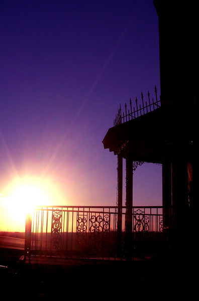 the balcony