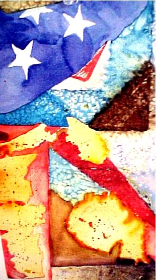 Red, white and Blue