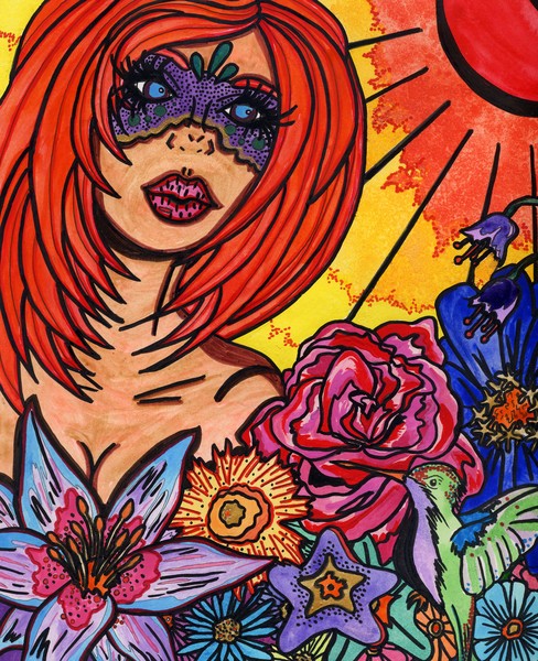 Flower goddess,fin