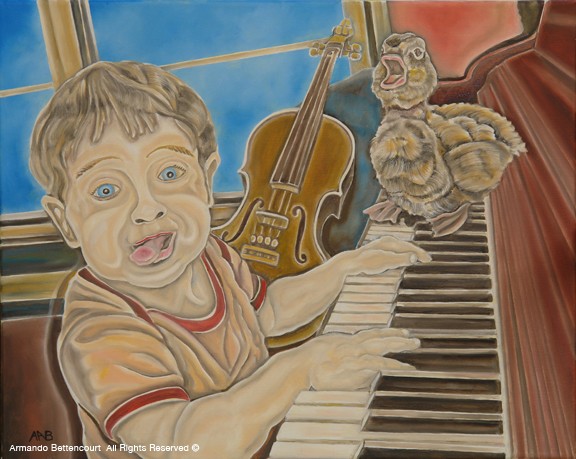 Singing And Playing Piano