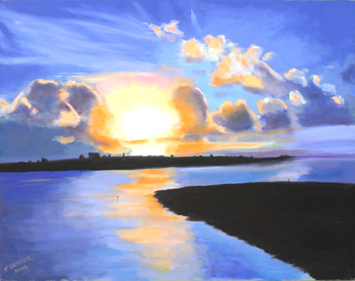 Sunrise Over Charleston SC