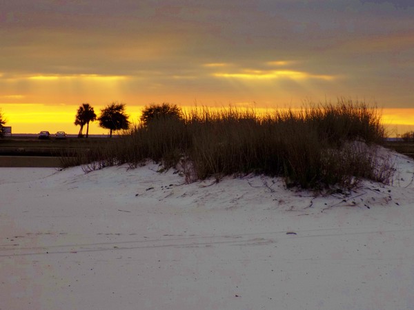 The sound of sunset
