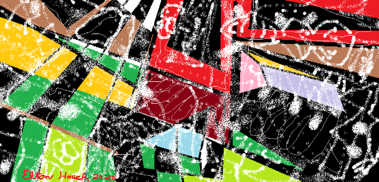 COVID 21 New strain C3..(C) 2020 ELTON HOUCK...digital covid art