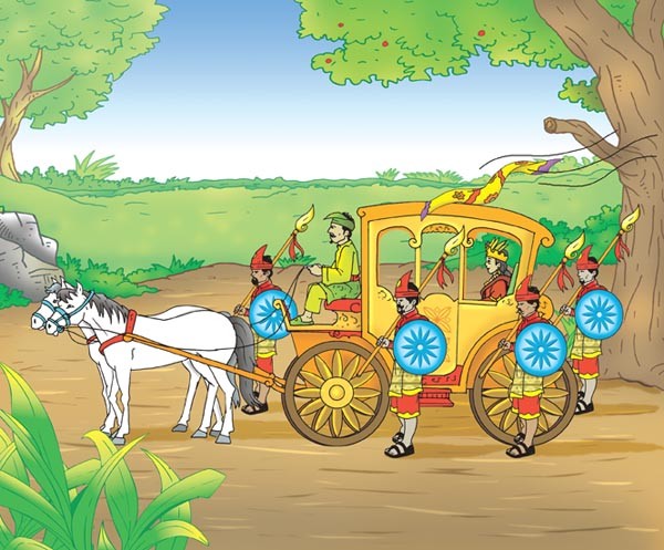 golden carriage