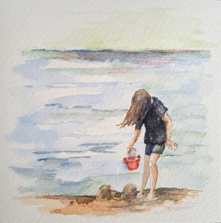 Amelia at the Beach