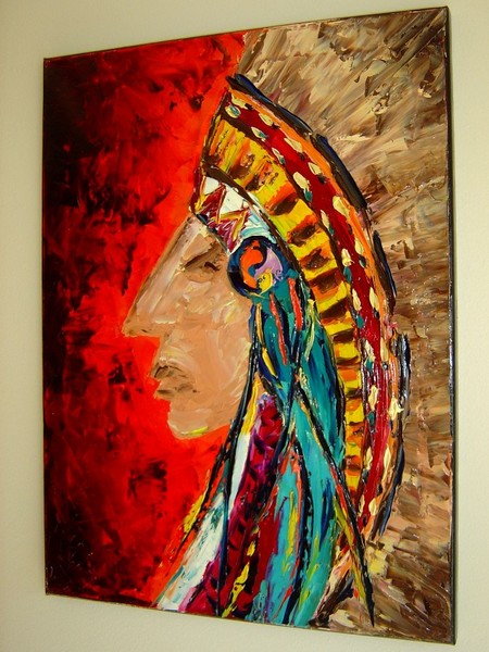 Original oil painting by Eugenia Abramson