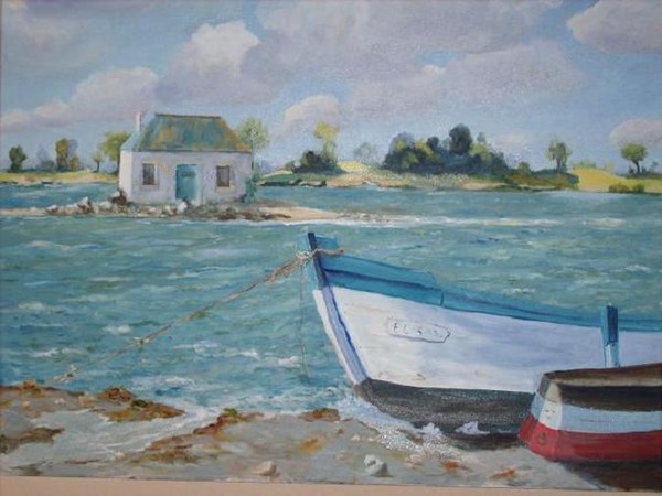 Choppy sea