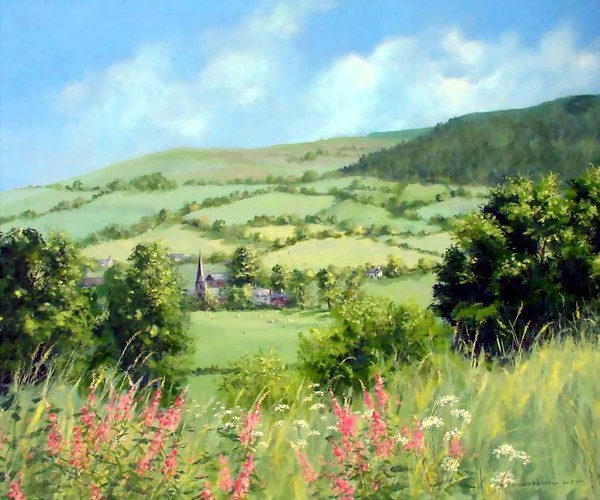 Summer in the Tanat valley