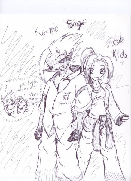 Keimo Sage and Jesse Kinota