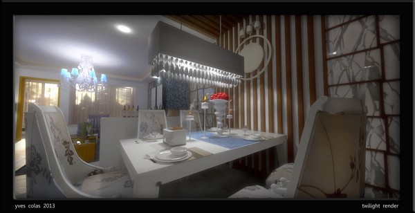villa interior