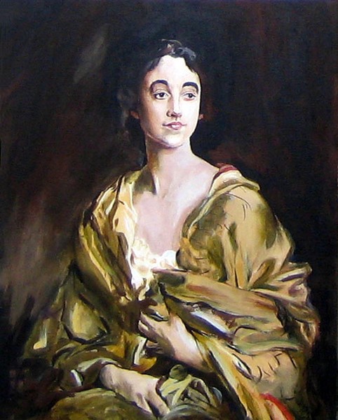 Portrait study after Singer Sargent