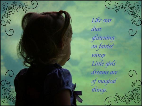 Little girls...