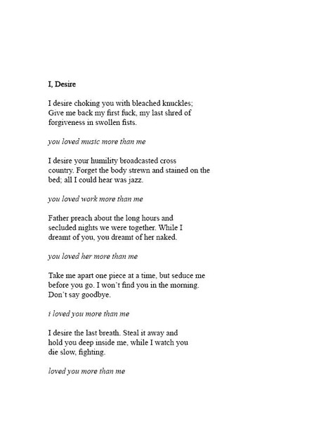 I, Desire