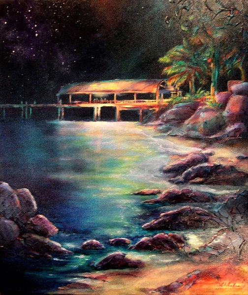 Gift to Joan Hunt Acrylic 50x60cm