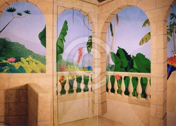 Tropical Mural