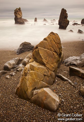 Sea Stacks in New Zealand