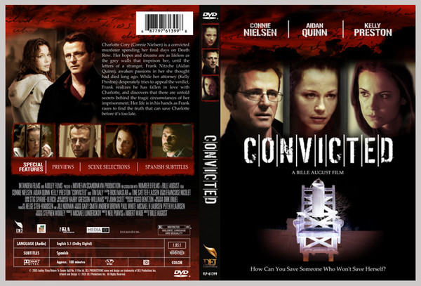 CONVICTED / DVD packaging