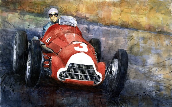 Alfa Romeo158 British GP 1950 Luigi Fagioli