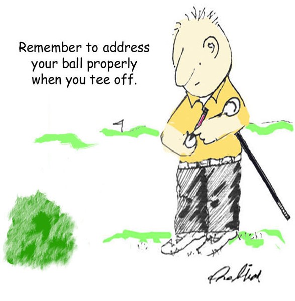 Addressing The Ball