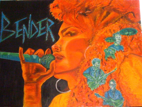 Bender's promotional painting