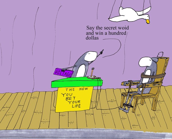 say the secret woid