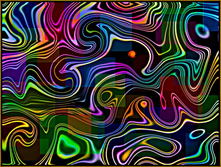 Space Winds. Batik