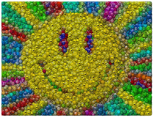 Smiley Face Mosaic