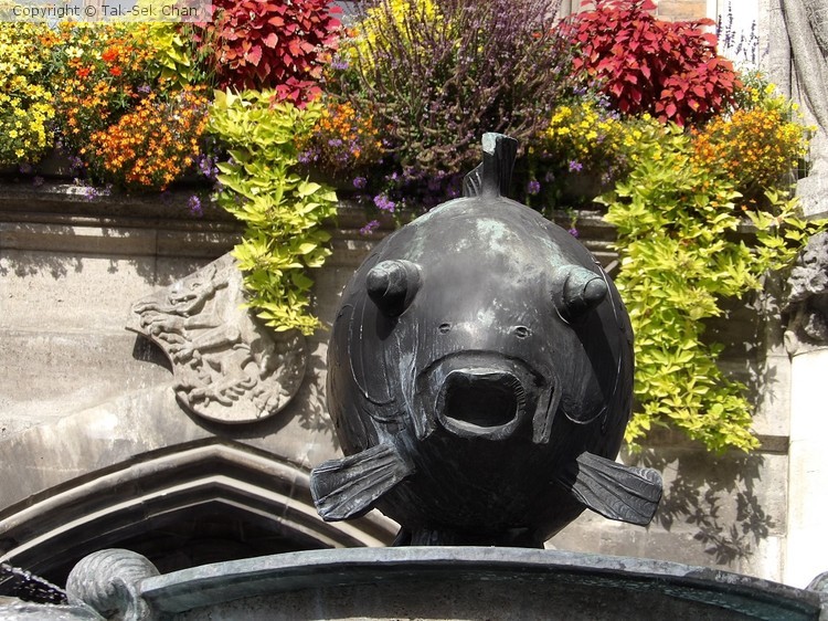 The Fish Statue, Munich, Germany