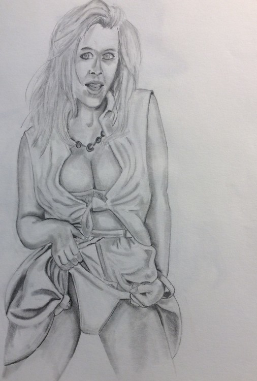 Stripping Woman
