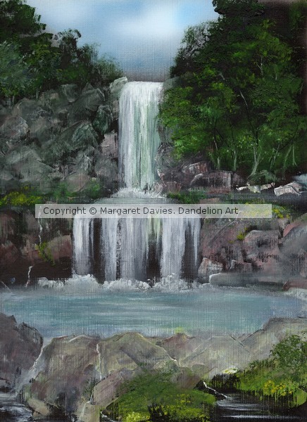 Evening Waterfall